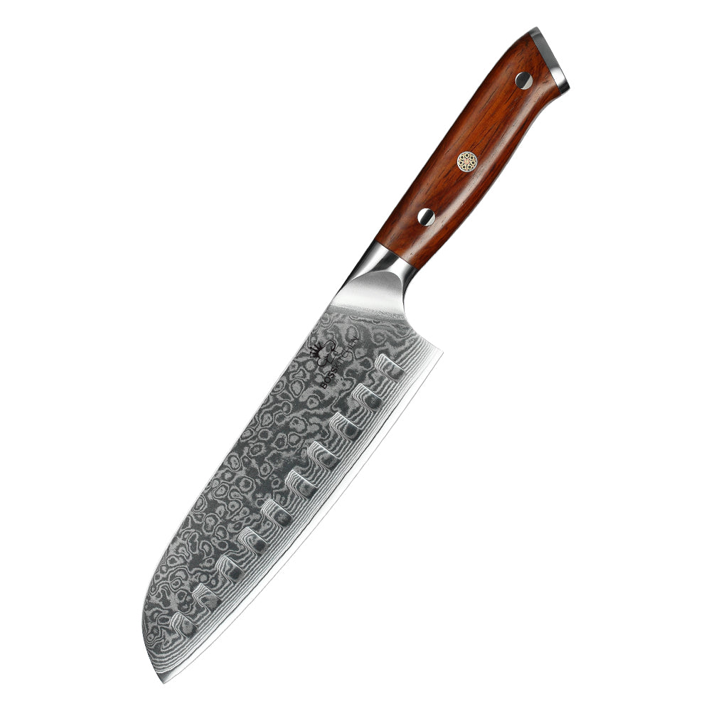 Bosskitchen Santoku Damast